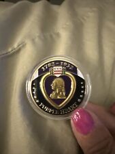 “1782-1932” - Purple Heart Awesome Challenge Collectible Coin picture