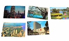 Vintage New York City Postcards Lot of 5 Statue Of Liberty Coney Times Square picture