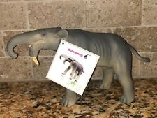 BULLYLAND Prehistoric DEINOTHERIUM Tusk Elephant RARE Retired Brand New With Tag picture