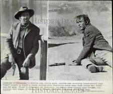 1968 Press Photo James Stewart and Henry Fonda star in 