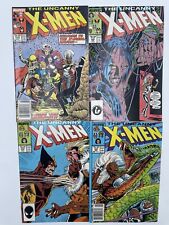 MARVEL COMICS UNCANNY X-MEN BUNDLE # 219 220 222 223 LOT OF 4 ISSUES RARE HTF picture