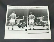 VTG Boxing 1957 UPI Press Wire Photo Floyd Patterson Vs. Hurricane Jackson Fight picture