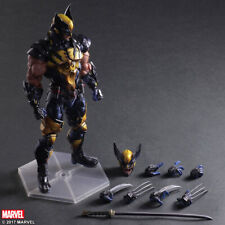 26CM Play Arts Marvel X-Men Wolverine Logan Action Figure Superhero Model Toys picture