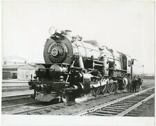 Pennsylvania RR No 4471 with Crew Vintage Railroad Train Photo 8x10 #55 picture