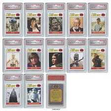 1977 STAR WARS TOPPS Rare Card Designs '23 Set - Gem Mint 10 * Set of All 12 * picture