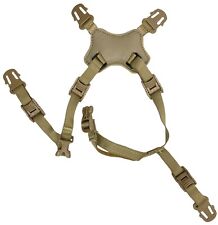 US Army 3M Ceradyne IHPS F70 Helmet Boltless 4 Point Chinstrap Harness L/XL picture