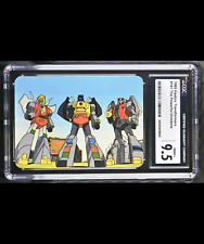 1985 Hasbro Transformers #161 - The Powerful Dinobots - CGC 9.5 picture