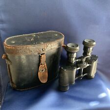 Military Binoculars Dated 1924 Lemaire Fabt Paris With Case Etched W.T. Risley picture