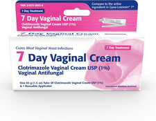 Clotrimazole USP 1% 7-Day Vaginal Cream 1.5 Oz (45G) Yeast Infection Treatmen... picture