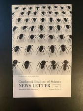 1955 Cranbrook Institute of Science News Letter - Cornfield Ants - Michigan picture