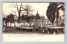 Daretown Presbyterian Church NJ-New Jersey, Cemeteries, Vintage Postcard picture