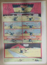 Krazy Kat Sunday Page by George Herriman from 2/25/1940 Size: 11 x 15 inch Rare picture