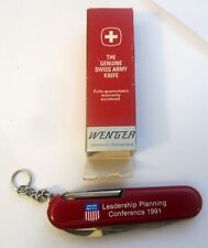 Union Pacific Railroad Swiss Army Knife Leadership 1991 Red Trailblazer in Box picture