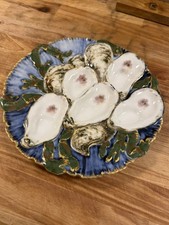 Haviland Limoges Porcelain Oyster Plate after Rutherford B Hayes Service c1880 picture