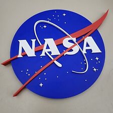Pronamic NASA Meatball Logo 3D Printed Desk Shelf Display, Custom Sizes picture