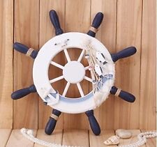 Nautical Wooden Ship Steering Wheel Home Decor/ Wall Art 13