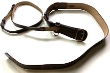 WWI WWI US ARMY SAM BROWNE OFFICER NCO LEATHER FIELD BELT & STRAP-SIZE 2 (36-44) picture