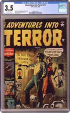 Adventures into Terror #11 CGC 3.5 1952 4369221022 picture