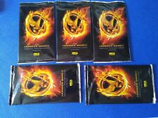 (5) NECA The Hunger Games Premium Trading Cards Sealed Packs Lot ~ 6 Cards Each picture