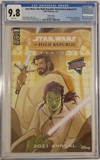STAR WARS HIGH REPUBLIC ADVENTURES ANNUAL 2021 #1 IDW ONLINE EXCLUSIVE CGC 9.8 picture