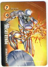 1995 SILVER SURFER - OVERPOWER (Marvel Comics) [EXCELLENT+ card] POWER COSMIC picture