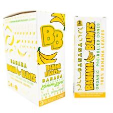 Banana Blunts Banana Cream 3pk Pre-Rolled Organic Cones (1 Box) picture