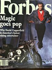 David Copperfield Signed and Inscribed Forbes Magazine 1993 picture