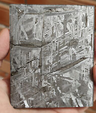 273g Aletai iron meteorite Leftover material thin slice picture