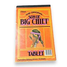 Vintage Mead Son Of Big Chief Writing Tablet 80s 90s NOS picture