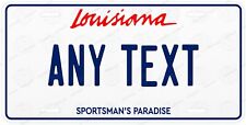Any State License Plate Tag Personalized Custom Any Text Auto Car ATV Bicycle picture