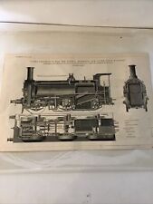 Goods Locomotive For The London, Brighton,&South Coast Railway Engineering 1872 picture