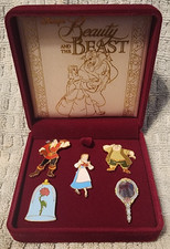 Disney Beauty and the Beast 2002 Global Release Pin Set LE1500 picture