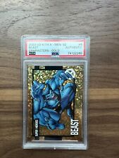 RARE LIMITED 2023 Beast 1992 GOLD Trading Card Kith x Marvel X-Men PSA 1/25 picture