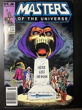 MASTERS OF THE UNIVERSE # 12 DEATH OF HE-MAN Marvel/Star Comic 1988 NEWSSTAND picture