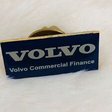 Volvo Commercial Finance Blue Enamel Advertising Lapel Pin picture