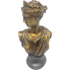 Artemis Greek Goddess Bust sculpture statue art décor head Italy bible RARE picture