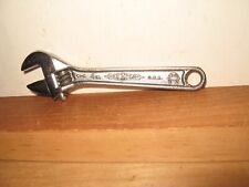 Vintage 4-Inch Diamond Calk Horseshoe Co.  Adjustable Wrench - NICE - USA picture