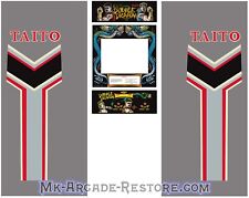 Double Dragon Side Art Arcade Cabinet Kit Artwork Graphics Decals Print picture