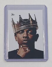 Kendrick Lamar Limited Edition Artist Signed “King Kendrick” Trading Card 1/10 picture