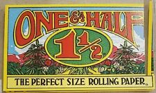 Adam's Apple One & A Half Vintage 1 1/2 1.5 Rolling Papers 32 Lvs/Pk USA Shipped picture