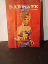 Playboy Bunny - 1964 SOUTHERN COMFORT BARMATE DRINK MIXING GUIDE -Very Good Cond picture