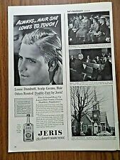 1947 Jeris Hair Tonic Ad  Always hair she loves to Touch picture