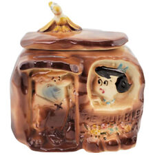 Very Rare, Vintage, 1963, Flintstones Cookie Jar. Barney and Betty Rubble House. picture