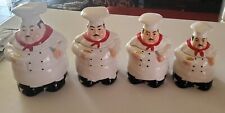 Fat Chef Kitchen Canister Set of 4 picture
