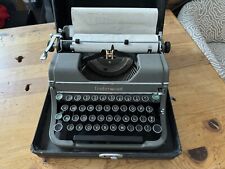 Underwood Portable Typewriter - complete with stand (see pics) picture