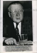 1957 Wirephoto Postmaster General Arthur Summerfield appears before House 10X7 picture