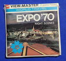 SEALED Gaf B270 Expo 70 Osaka Japan Night Scenes view-master 3 Reels Packet picture