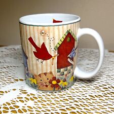 Lang & Wise Vintage “Birdsong” Collector Mug Debi Hron 1999 Thailand DH#1 Coffee picture
