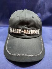 Genuine Harley Davidson Hat Black Adjustable Strapback Cap picture