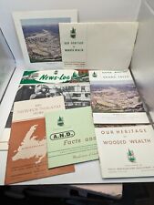 Vintage Anglo Newfoundland Development Co. Grand Falls Paper Mill 1961 Info Kit picture